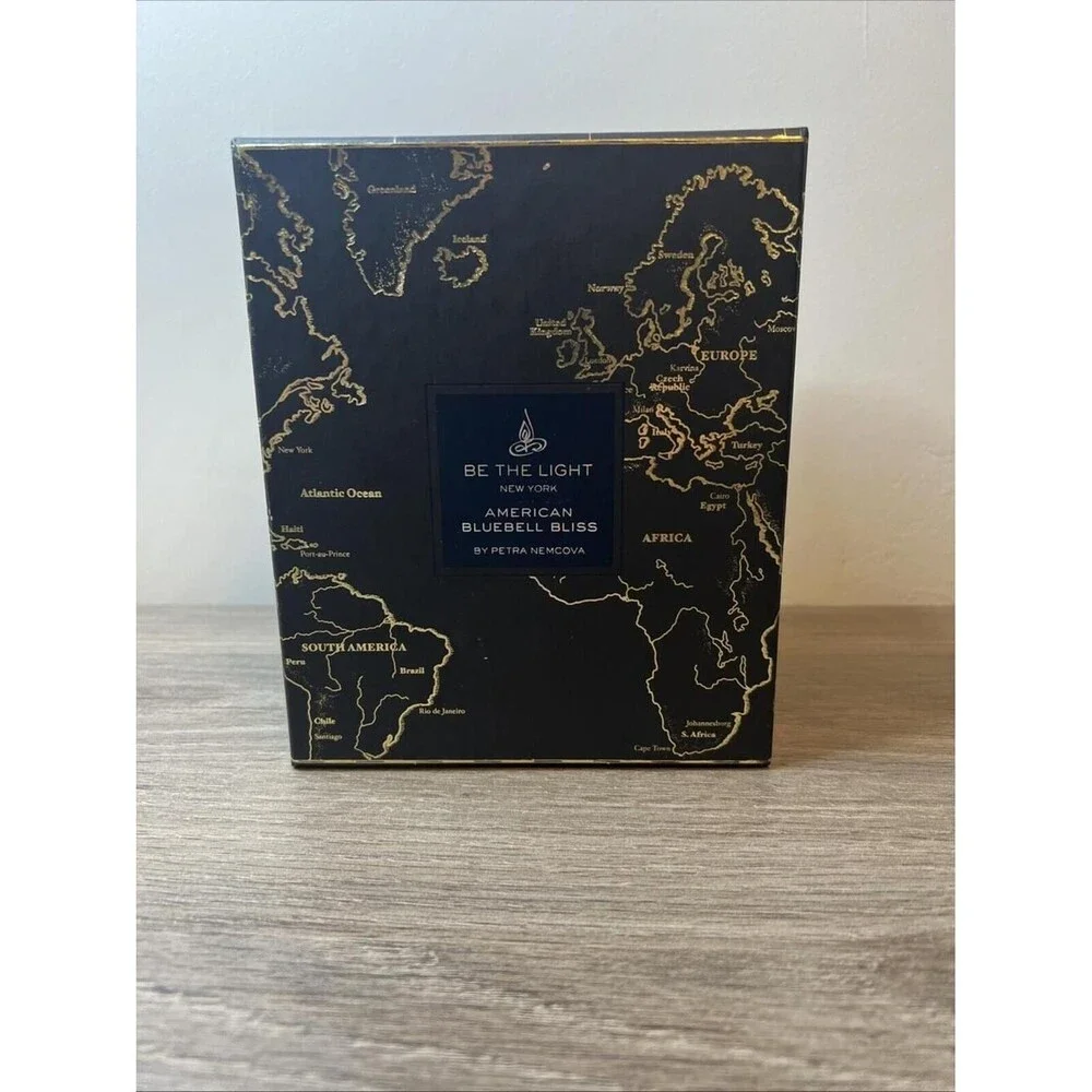 Be The Light NY American Bluebell Bliss By Petra Nemcova Candle BNIB